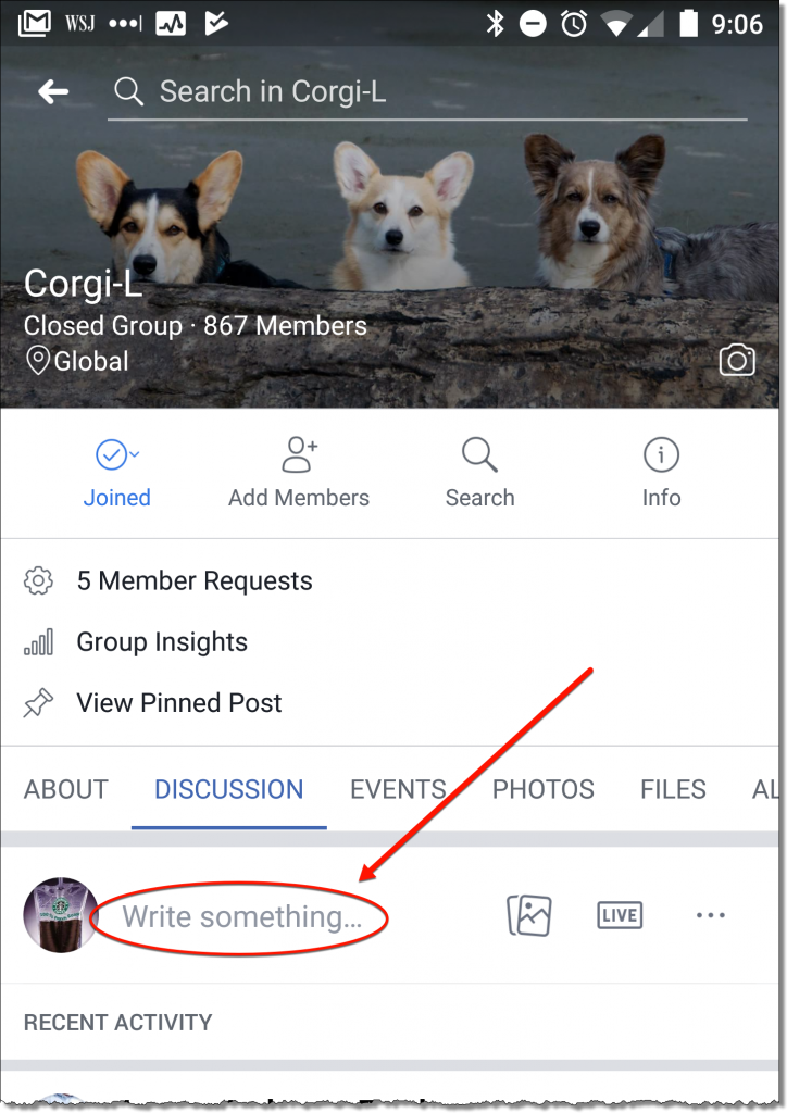 Corgi-L Mobile Page